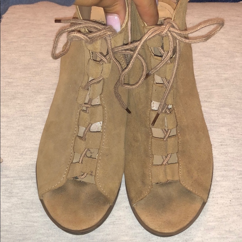 Steve Madden Suede Platforms